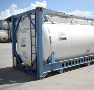 ISO container bulk alcohols